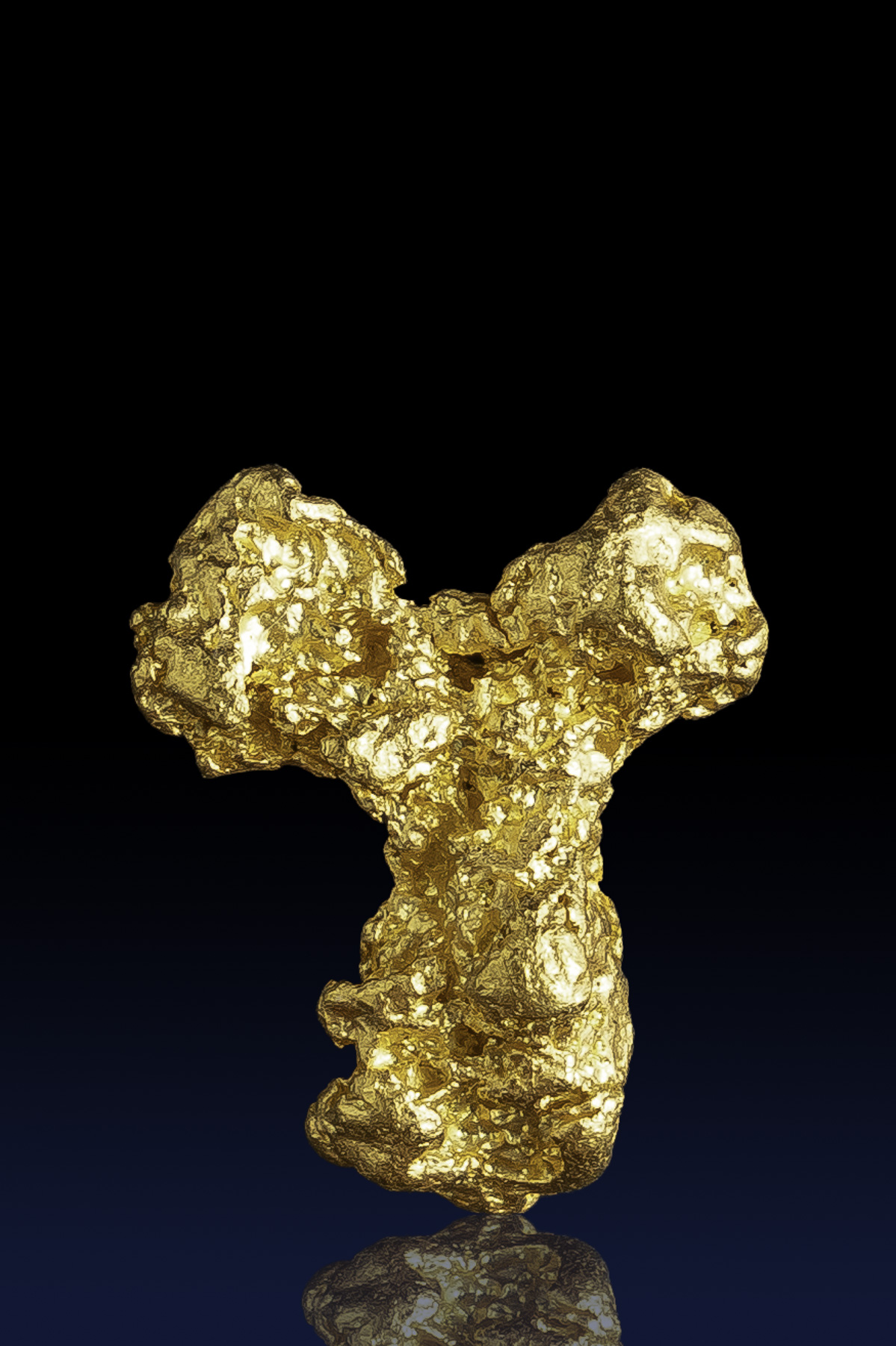 thumbnail interactive-video image 1 of Australian Gold Nugget 1.53 Grams – Natural Native High Quality Hand Prospected, Certified 91.6% Fineness 1 of 2